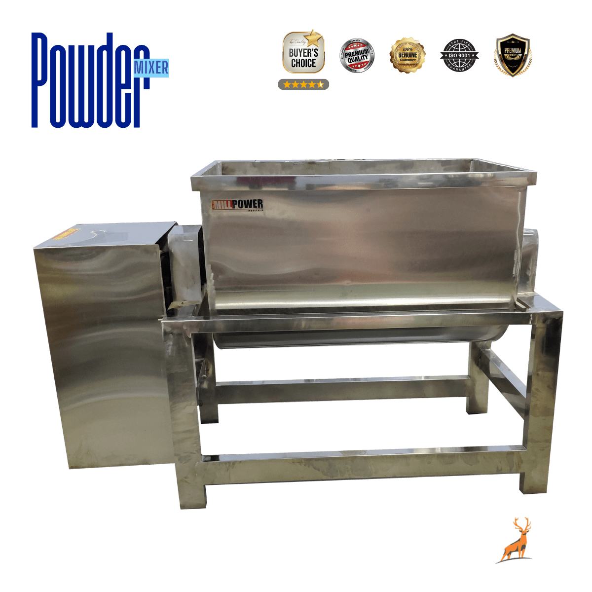Máy trộn băng tải 100 lít