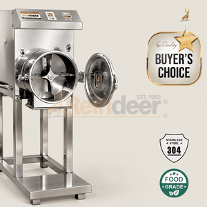 Máy nghiền bột 2 hp – cơ chế buồng mở – Reindeer Machinery