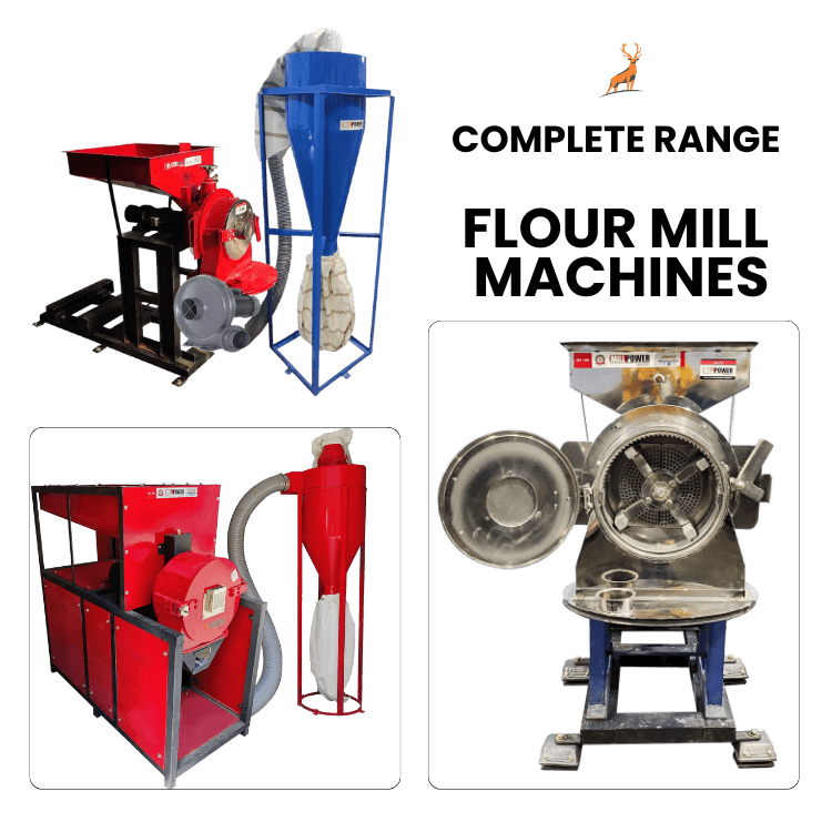 máy xay bột atta 20 hp - Đầy Đủ Các Dòng - Reindeer Machinery