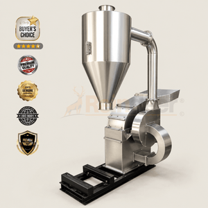 máy nghiền gia vị 25 hp - inox 304 chuẩn thực phẩm - reindeer machinery