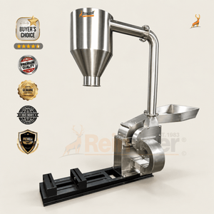 Máy Nghiền Gia Vị 7.5 HP - góc nhìn tổng thể - reindeer machinery