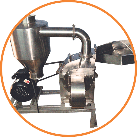 Máy xay gia vị - logo danh mục - reindeer machinery