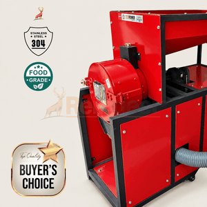 máy nghiền bột mì công nghiệp - góc nhìn ngang - reindeer machinery