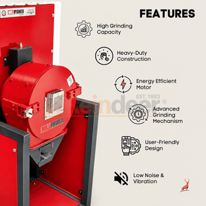 máy nghiền bột atta thương mại - đặc điểm - reindeer machinery