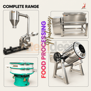 máy rang tang trống - dây chuyền gia vị - reindeer machinery