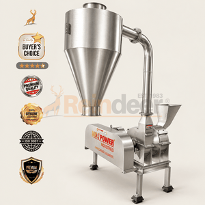 máy nghiền nghệ - góc nhìn ngang - reindeer machinery