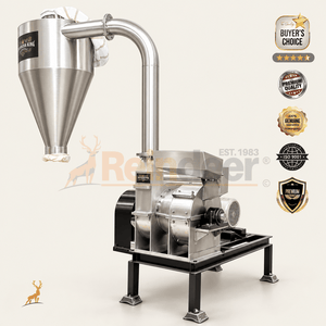 máy nghiền bột nghệ - loại thực phẩm ss304 - reindeer machinery
