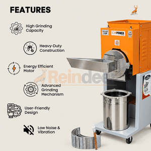 Thùng Đựng Bột Inox - Reindeer Machinery